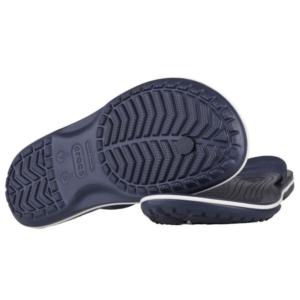 Varvassandaalit Crocs Crocband Flip Valkoiset,Tummansininen 44
