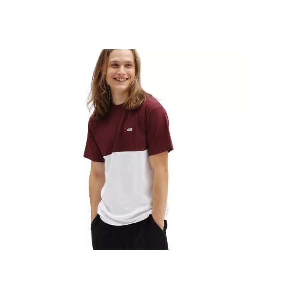 Shirts Vans Colorblock Vit,Rödbrunt 188 - 192 cm/XL