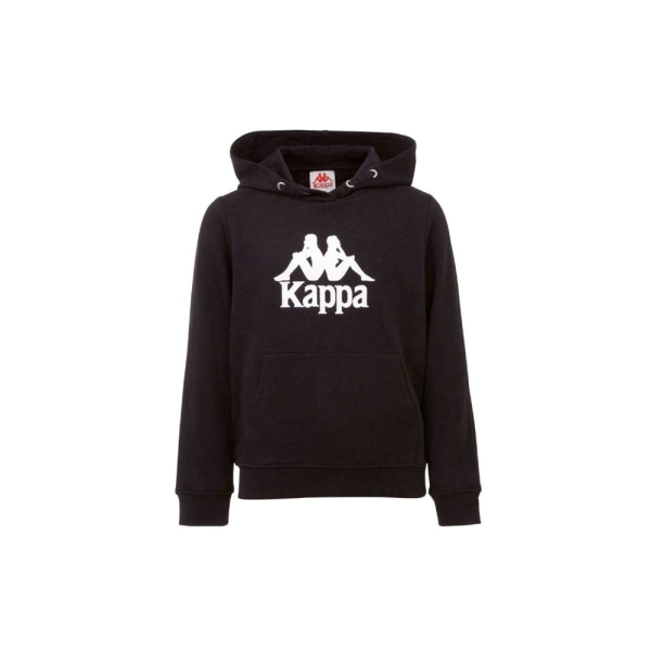 Puserot je Fleecet Kappa Taino Kids Hoodie Mustat 152 - 164 cm/XXL