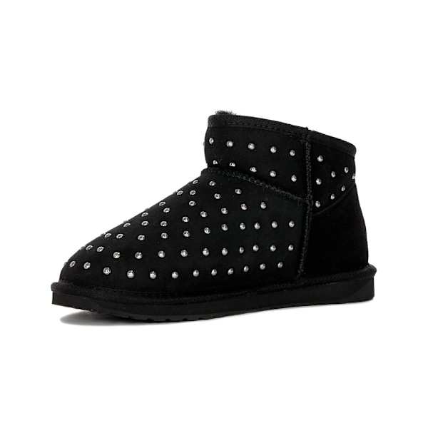 Støvletter Emu Buty Australia Botki Damskie Czarne Yilpi Black Sort 38