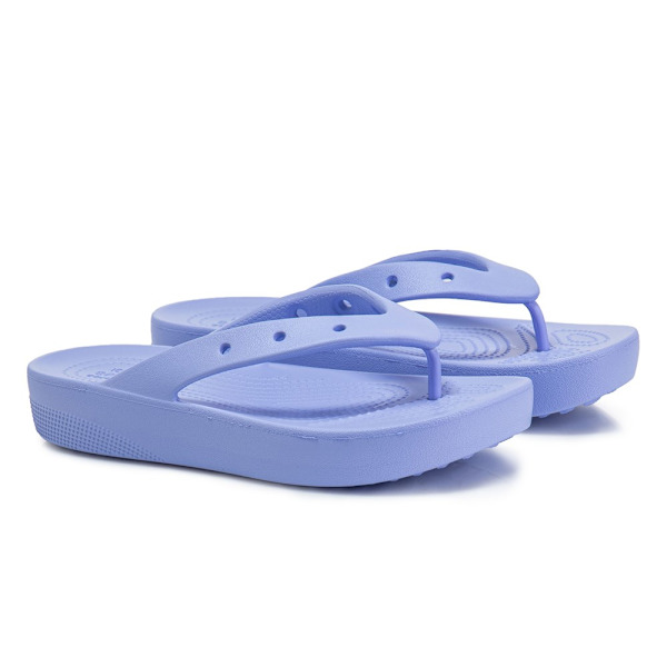 Flip-flops Crocs Classic Platform Azurblå 41