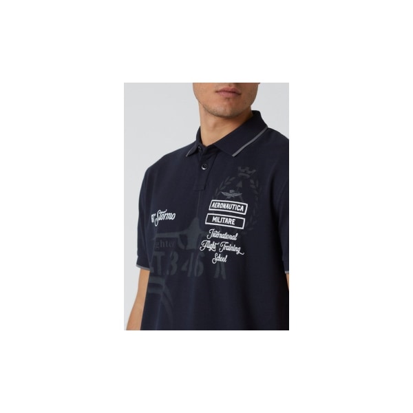 T-shirts Aeronautica Militare PO1671P30908346 Sort 178 - 182 cm/M