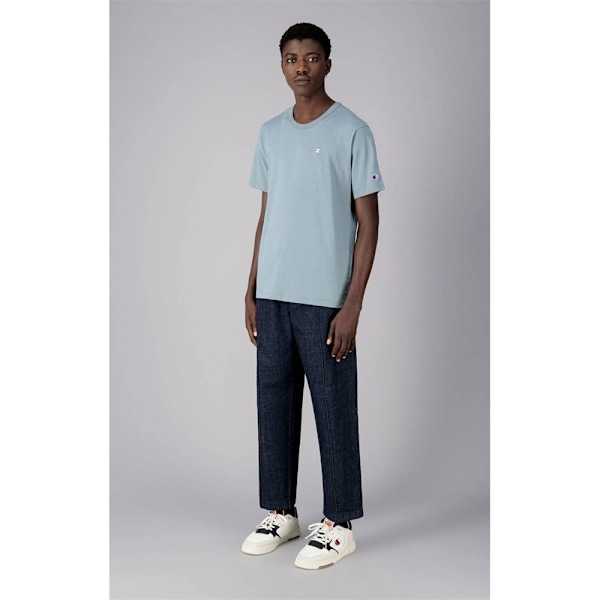 Shirts Champion Basic C Logo Crewneck Blå 173 - 177 cm/S