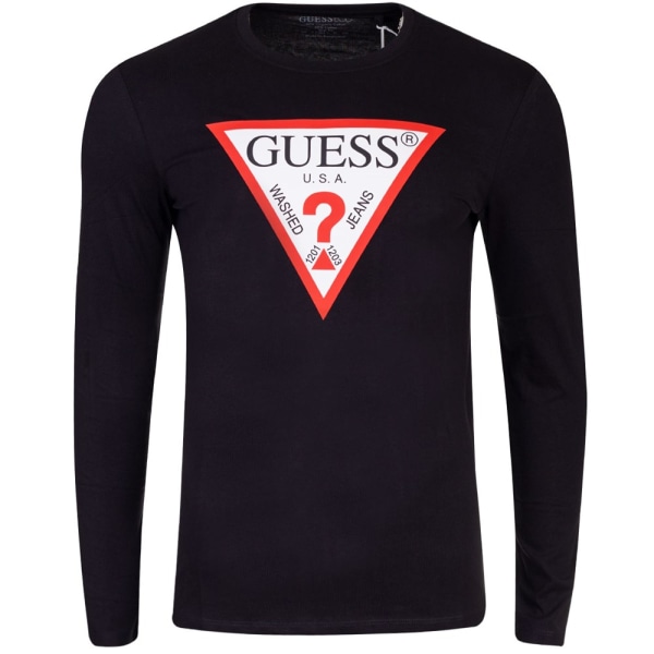 Shirts Guess M2YI31I3Z14JBLK Svarta 178 - 182 cm/M