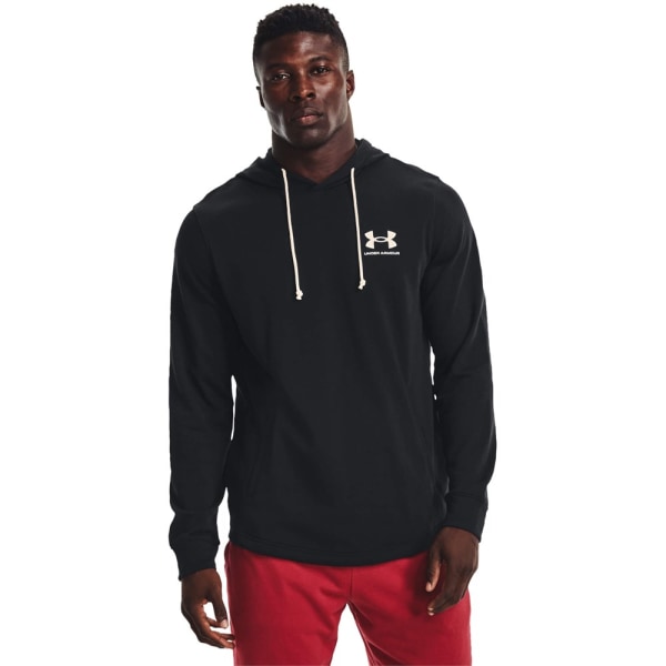 Puserot je Fleecet Under Armour Rival Terry LC HD Mustat 188 - 192 cm/XL