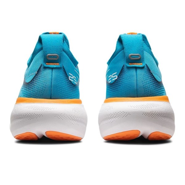 Sneakers low Asics Gel Nimbus 25 Hvid,Orange,Azurblå 46