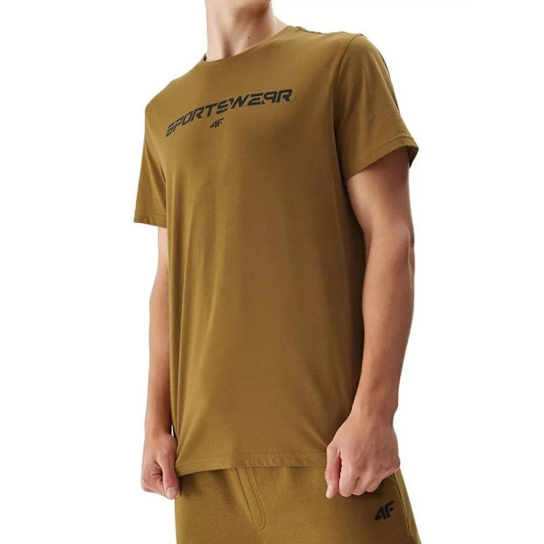 T-paidat 4F 4FAW23TTSHM095074S Hunajan värinen 182 - 185 cm/XL