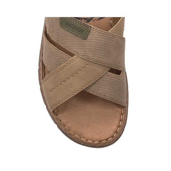 Tofflor Rieker 2125364BE Beige 40