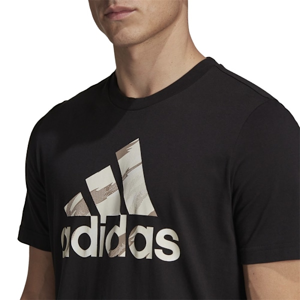 T-shirts Adidas Essential Sort 176 - 181 cm/L