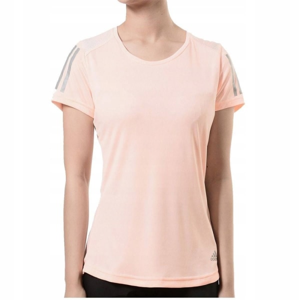 T-shirts Adidas Own The Run Tee Pink 152 - 157 cm/XS