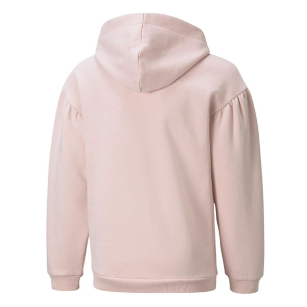 Puserot je Fleecet Puma Alpha Hoodie FL Vaaleanpunaiset 140 - 152 cm/M