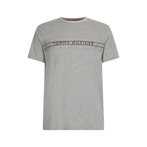 T-paidat Tommy Hilfiger UM0UM02422P61 Harmaat 174 - 178 cm/M