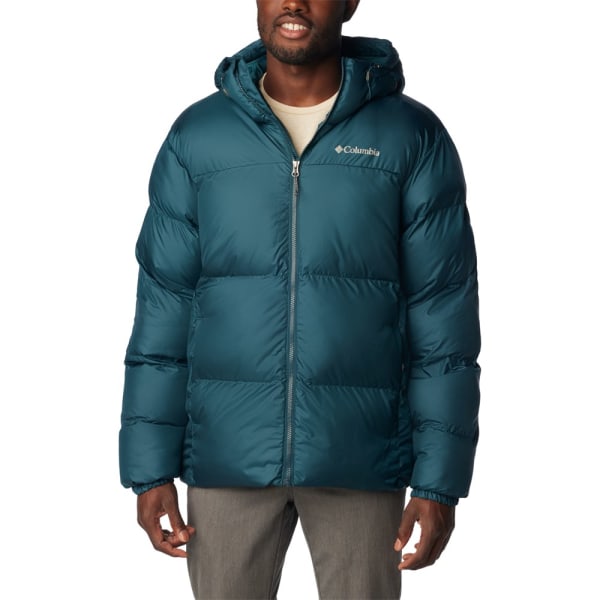 Jackor Columbia Puffect Hooded Jacket Blå 178 - 182 cm/M