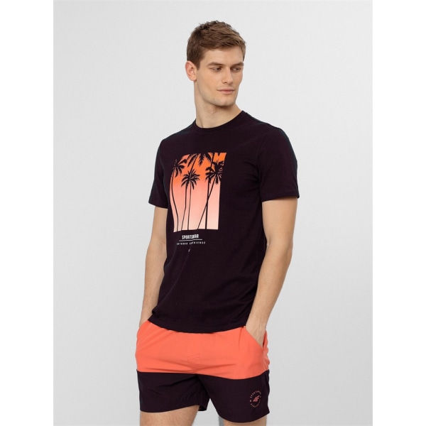 T-shirts 4F TSM046 Sort 173 - 176 cm/S