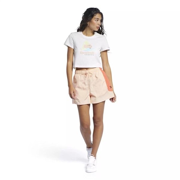 Byxor Reebok Bermuda Krämiga 170 - 175 cm/M