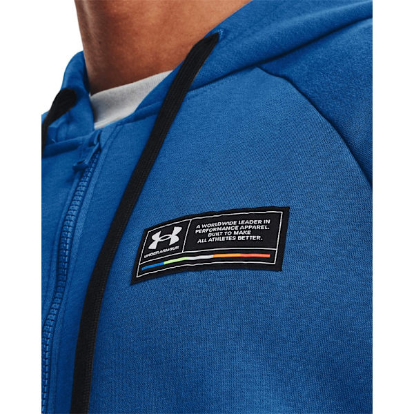 Puserot je Fleecet Under Armour Rival Fleece Chroma FZ HD Vaaleansiniset 178 - 182 cm/M