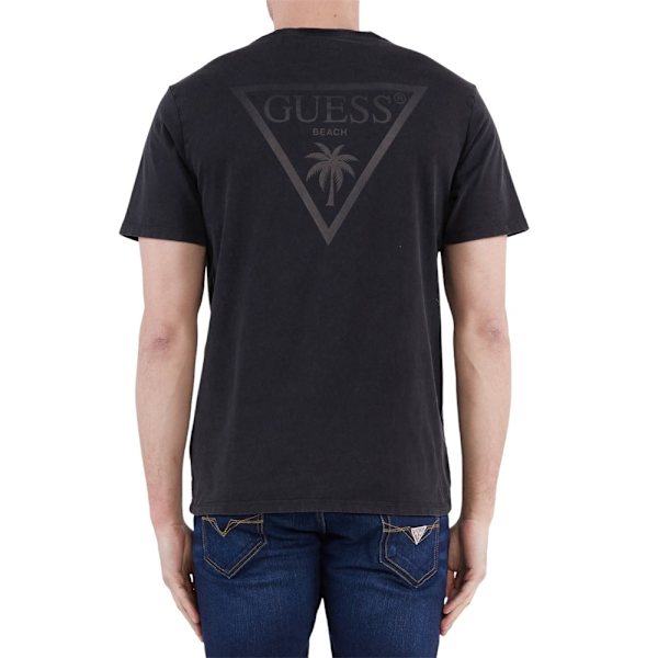 Shirts Guess F3GI01KA260JBLK Svarta 178 - 182 cm/M