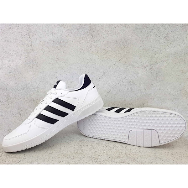 Puolikengät Adidas Courtbeat Valkoiset 47 1/3