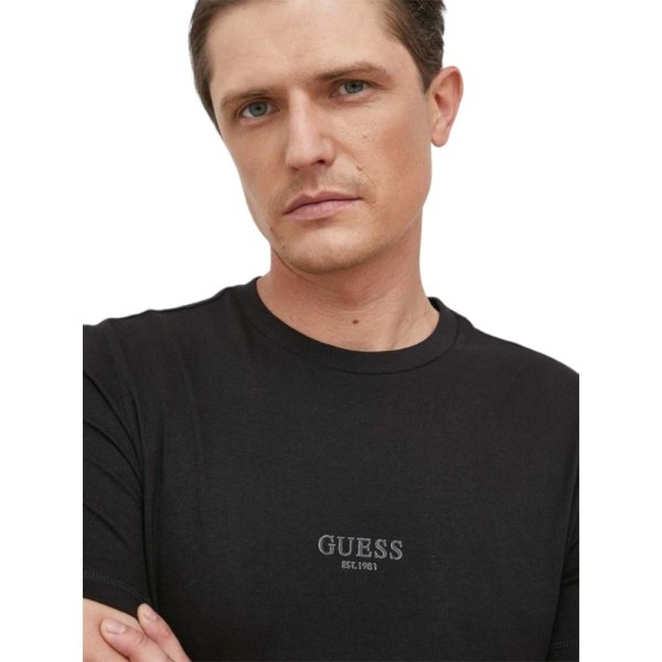 Shirts Guess M2YI72I3Z14JBLK Svarta 188 - 192 cm/XL