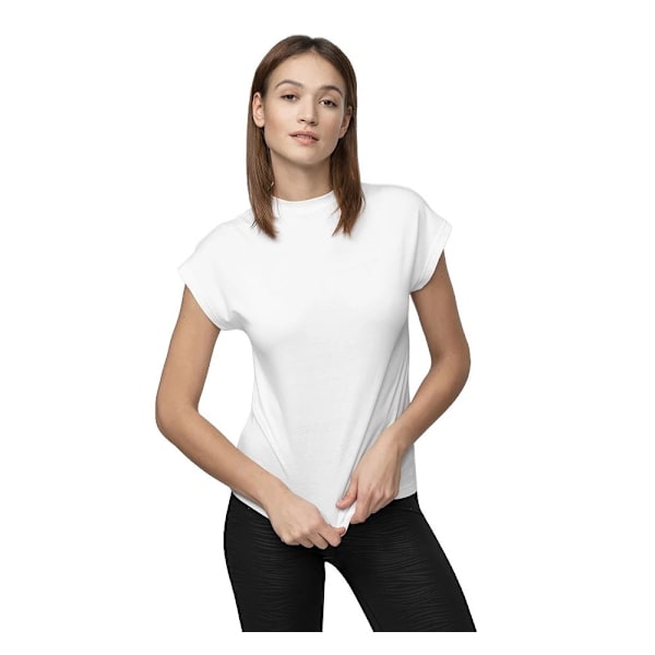 T-paidat 4F TSD038 Valkoiset 174 - 177 cm/XXL