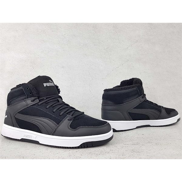 Kengät Puma Rebound Joy Fur SD JR Mustat 35.5