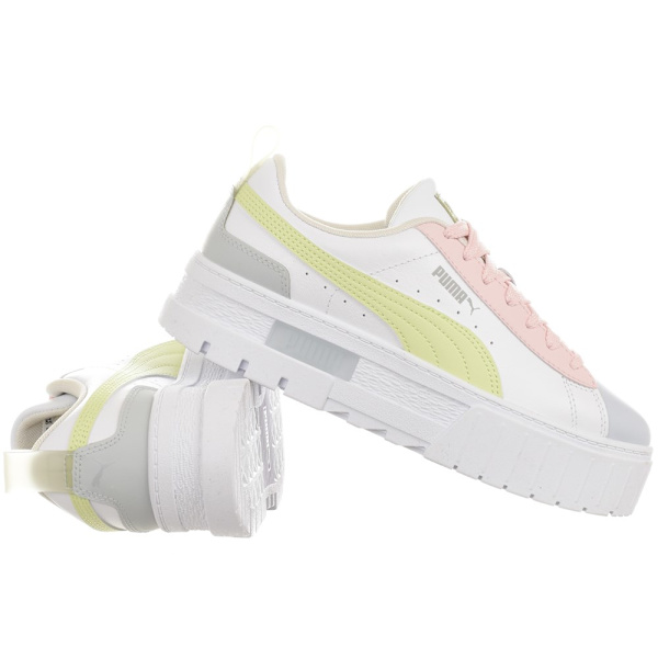 Puolikengät Puma Mayze Lth Pop Valkoiset 40.5