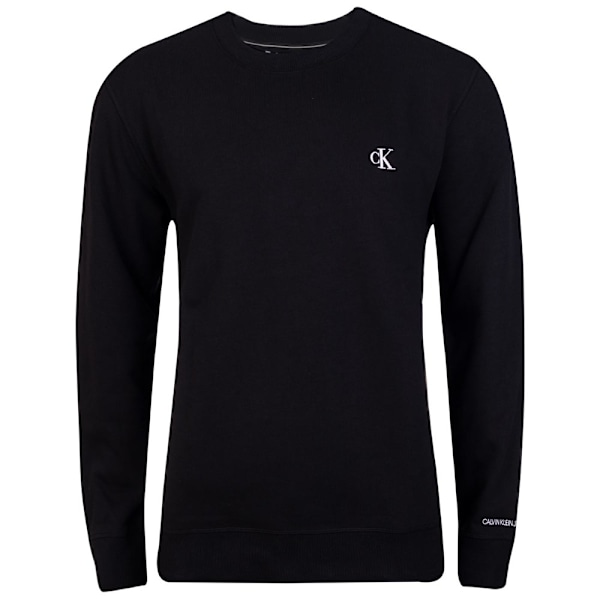 Puserot je Fleecet Calvin Klein Essential Reg CN Mustat 192 - 193 cm/XL