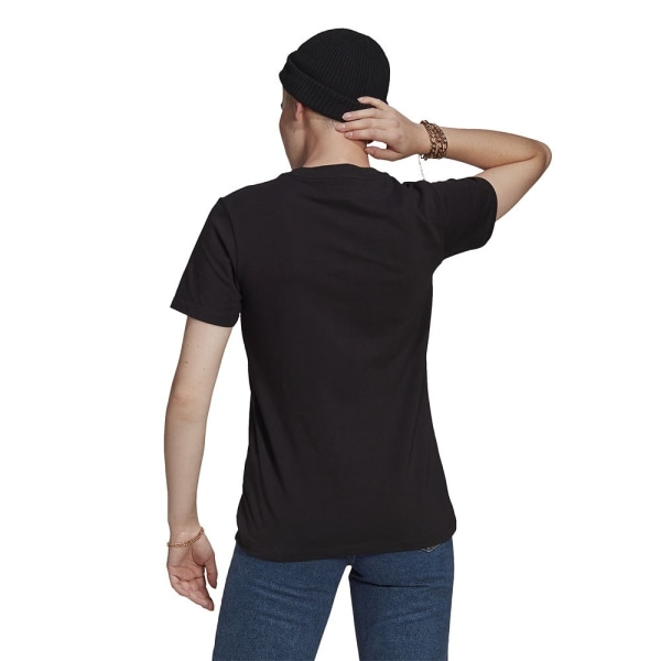Shirts Adidas Trefoil Tee Vit,Svarta 152 - 157 cm/XS