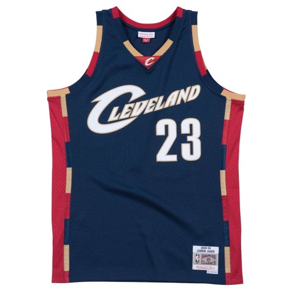 Shirts Mitchell & Ness Cleveland Cavaliers Lebron James Nba 0809 Grenade 173 - 177 cm/S