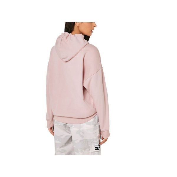 Sweatshirts Adidas Ruched Hoodie Pink 158 - 163 cm/S