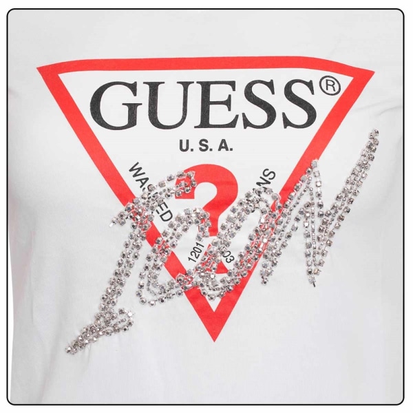 T-shirts Guess W2BI39I3Z13G011 Hvid 158 - 162 cm/XS