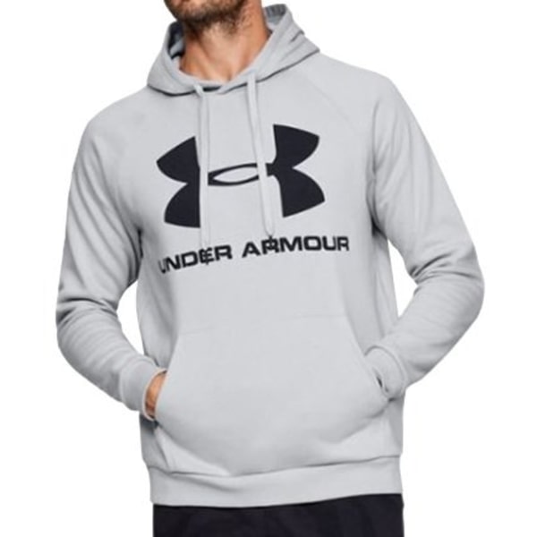Sweatshirts Under Armour Rival Fleece Logo Hoodie Grå 173 - 177 cm/S