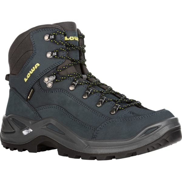 Sko Lowa Renegade Gtx Mid Sort,Flåde 43.5