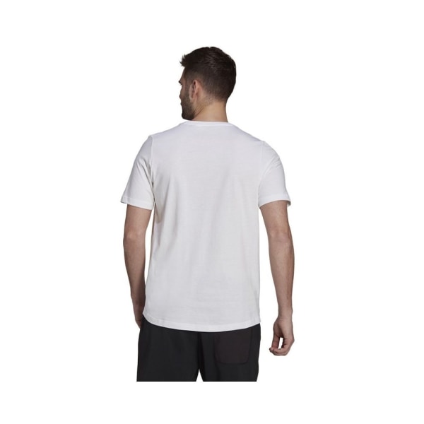 T-paidat Adidas TX Pocket Tee M Valkoiset 182 - 187 cm/XL