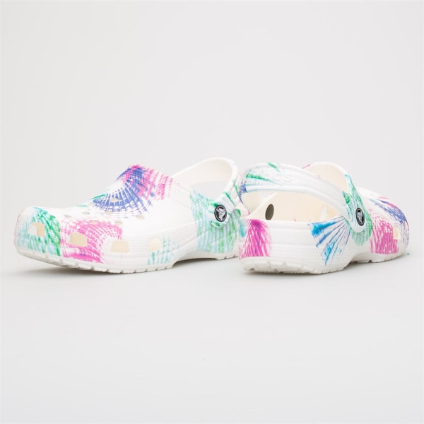 Træsko Crocs Classic Cyber Beach Clog Hvid 38