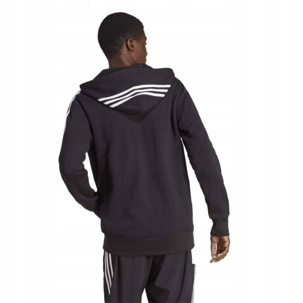 Sweatshirts Adidas Essentials French Terry 3-Stripes Svarta 182 - 187 cm/XL