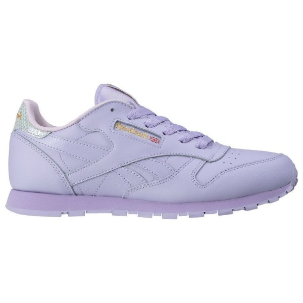 Lågskor Reebok Classic Leather Metallic Lila 36