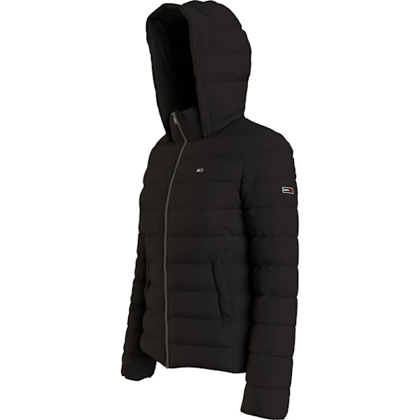 takki Tommy Hilfiger TJW BASIC HOODED JACKET Mustat 168 - 172 cm/M