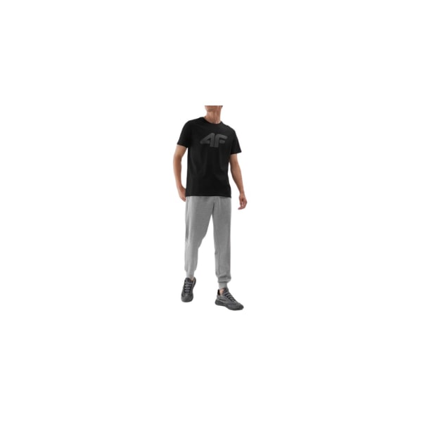 T-shirts 4F 4FAW23TTSHM087720S Sort 182 - 185 cm/XL