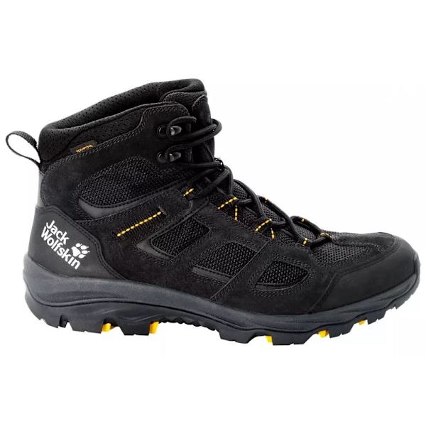 Sko Jack Wolfskin Vojo 3 Texapore Mid Sort 40.5