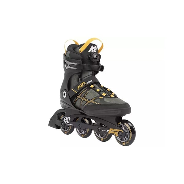 Rollerblades K2 Fit 80 Boa 2022 Sort,Grøn 27,5 cm/42,5 eu/8,5 uk