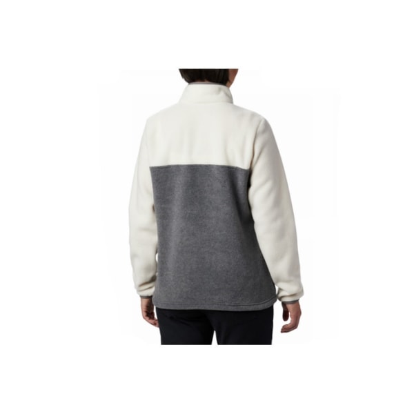 Sweatshirts Columbia Benton Springs 12 Snap Pullover Vit,Gråa 170 - 170 cm/L