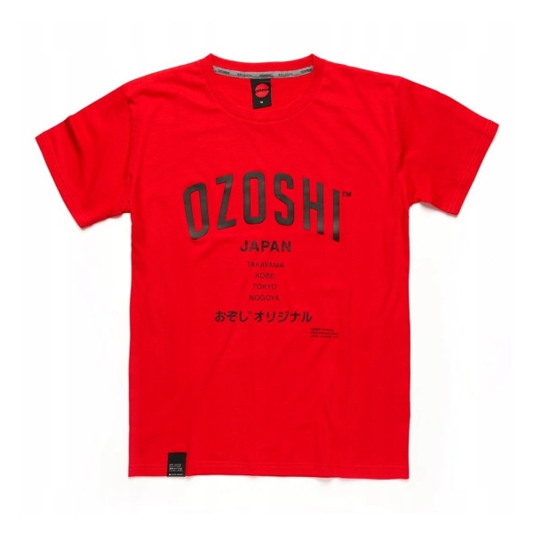 Shirts Ozoshi Atsumi Röda 186 - 190 cm/XL