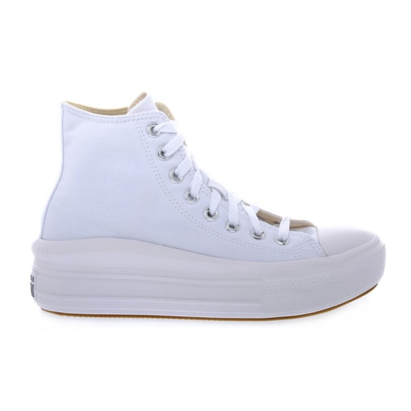 Gymnastikskor Converse All Star Move Platform HI Beige,Vit 36