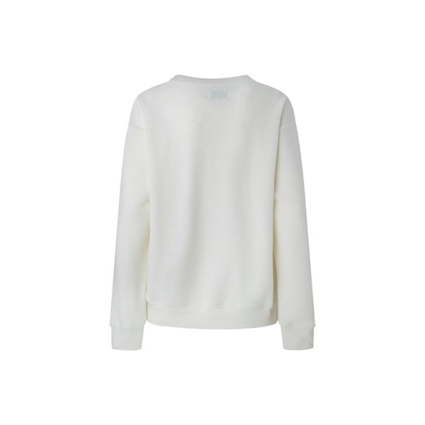 Puserot je Fleecet Pepe Jeans CACEY FUTURE ECRU Valkoiset 164 - 169 cm/M