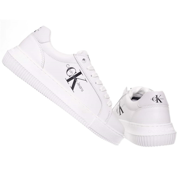 Sneakers low Calvin Klein YW0YW00823 Ybr Hvid 36