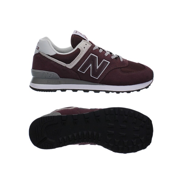 Puolikengät New Balance 574 Tummanpunainen 41.5