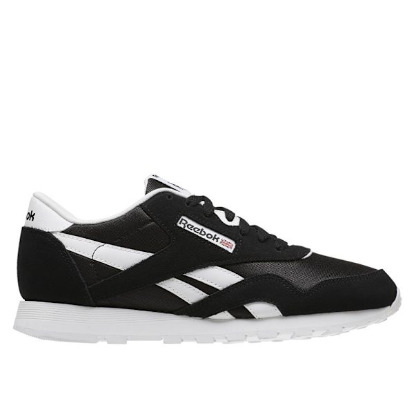 Sneakers low Reebok CL Nylon Hvid,Sort 37