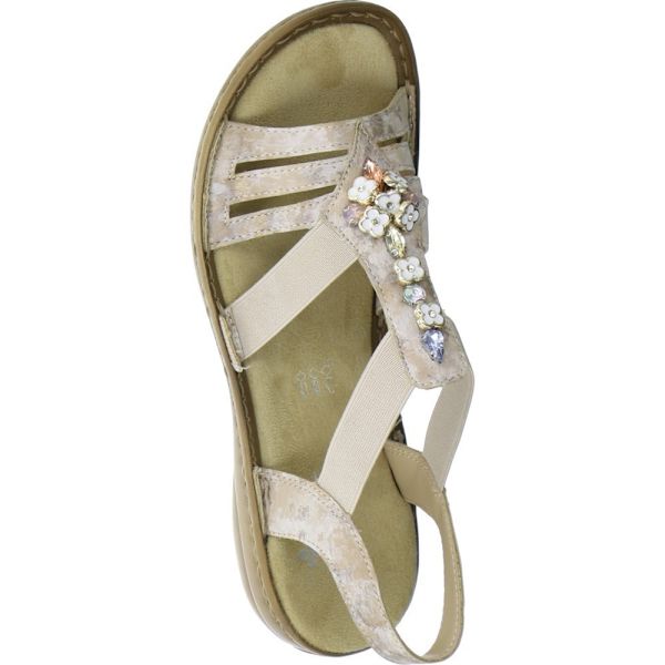 Sandaalit Rieker 60855 Beesit,Vaaleanpunaiset 41