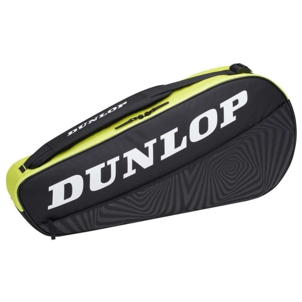 Påsar Dunlop SX Club 3 Racket Bag Black Svarta
